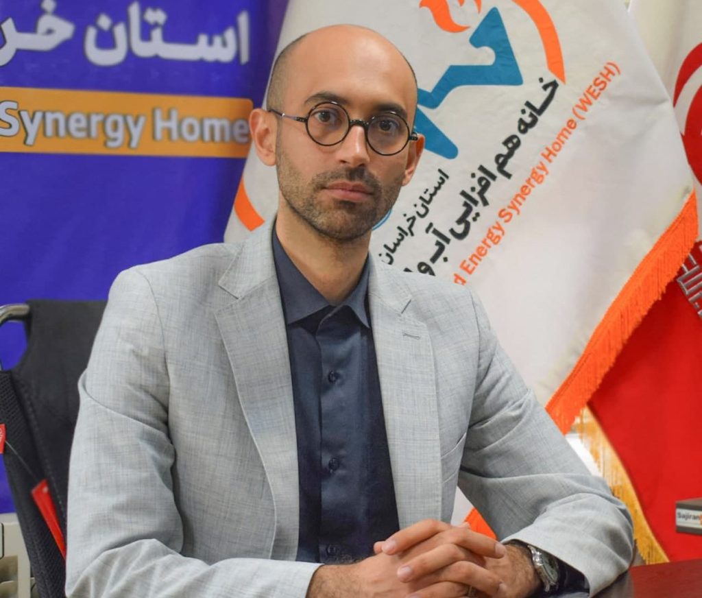 محمدرضا فلفلانی مدیرعامل خانه همافزایی انرژی و آب