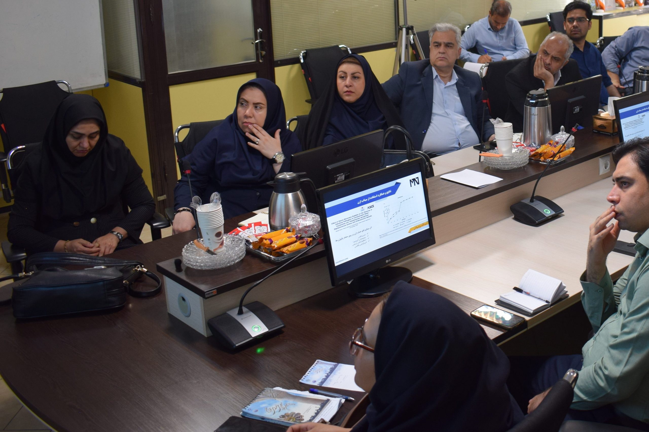 خانم حسینی نماینده اداره کل حفاظت محیطزیست خراسان رضوی