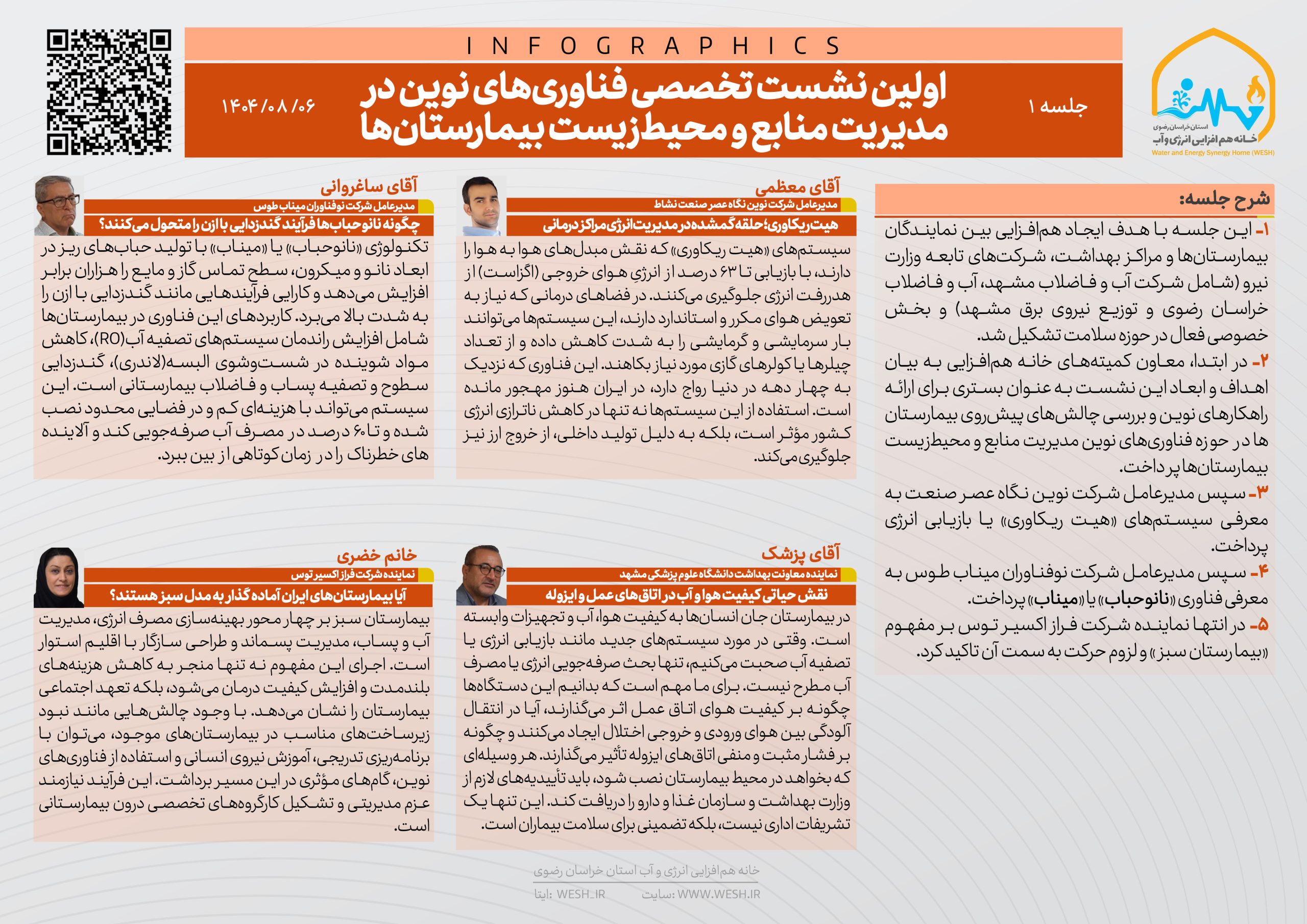 اینفوگرافی جلسه 46 کمیته توسعه تکنولوژی و مدیریت مصرف