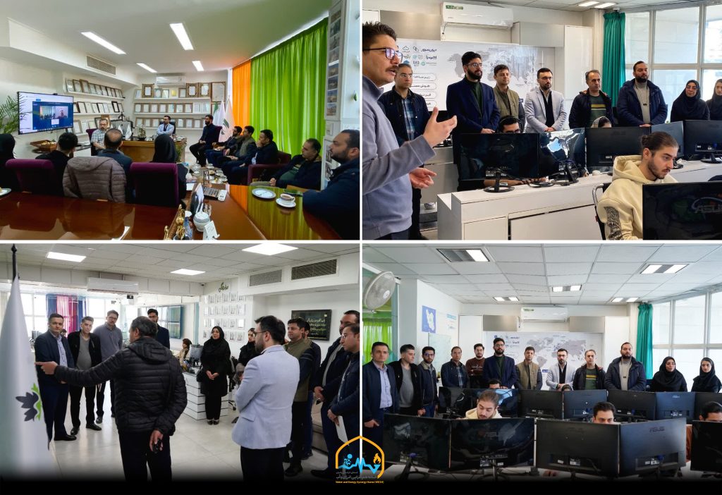 بیست و یکمین تور تعالی خانه هم‌افزایی انرژی و آب در هلدینگ گرین وب برگزار شد