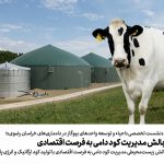 حرکت از چالش مدیریت کود دامی به فرصت اقتصادی
